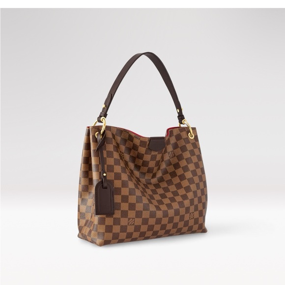 Louis Vuitton Brown Checkered Shoulder Bag - Picture 2 of 16
